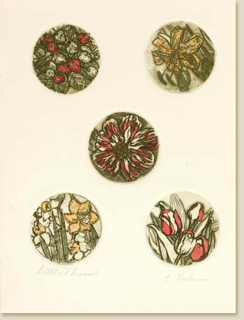 Little Flowers II by Elizabeth Delson