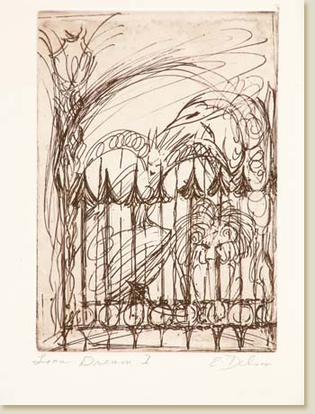 Lion Dream I by Elizabeth Delson
