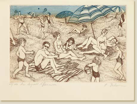 An August Afternoon by Elizabeth Delson