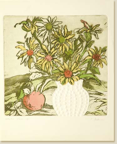 White Vase by Elizabeth Delson