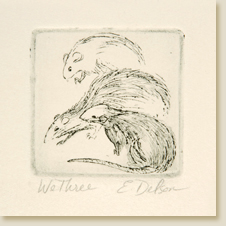 Miniatures 02: We Three by Elizabeth Delson