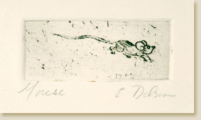 Miniatures 02: Mouse by Elizabeth Delson