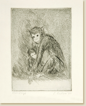 Miniatures 02: Monkeys by Elizabeth Delson