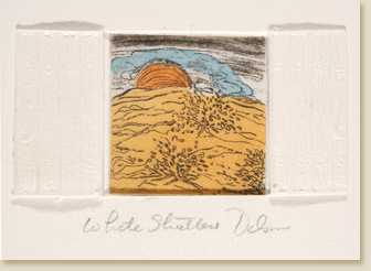 Miniatures 04: White Shutters by Elizabeth Delson