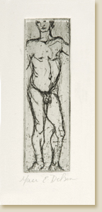 Miniatures 05: Man by Elizabeth Delson