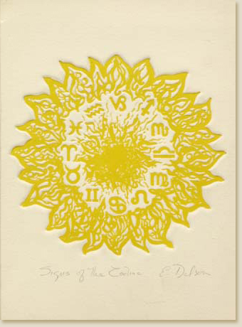 Signs of the Zodiac 53: Cover Version 2 by Elizabeth Delson